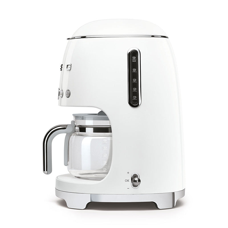 Smeg DCF02WHEU Drip Coffee Machine 1.4L White