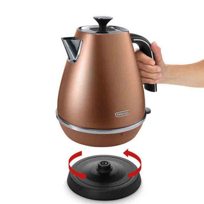 Delonghi Distinta KBI 2001.CP Kettle 1.7L 2000W Style Copper