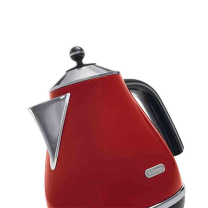 Delonghi Icona KBO 2001.R Kettle 1.7L 2000W Glossy Red