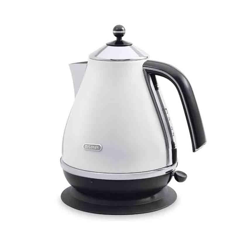 Delonghi Icona KBO 2001.W Kettle 1.7L 2000W Glossy White