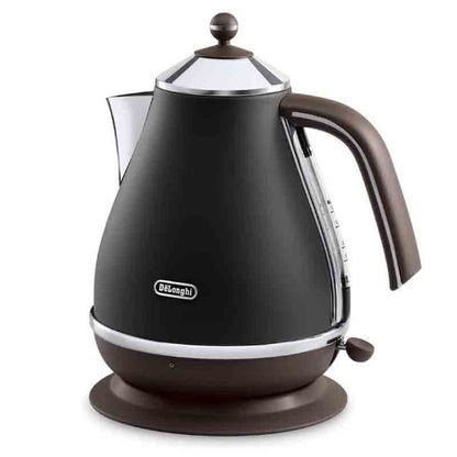 Delonghi Icona Vintage KBOV 2001.BK Kettle 1.7L 2000W Black Velvet