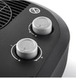 Delonghi HTC 4030BK Table Top Fan Heater Black/Silver