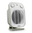 Delonghi HFS50B20.GR Vertical Edge Fan Heater Sage Green/White