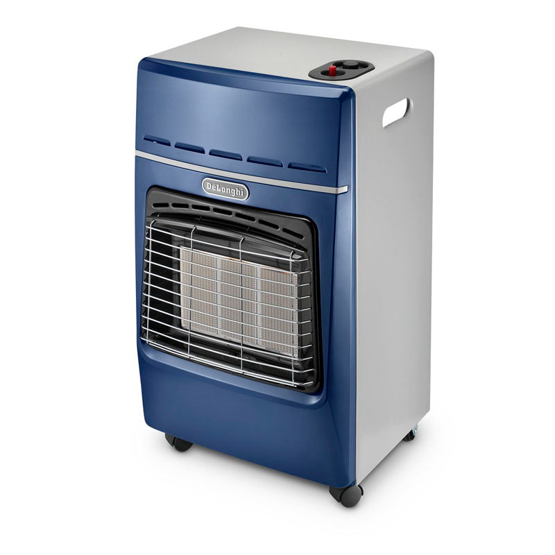 Delonghi DHG-IR3010BW Gas Heater, Blue/Grey