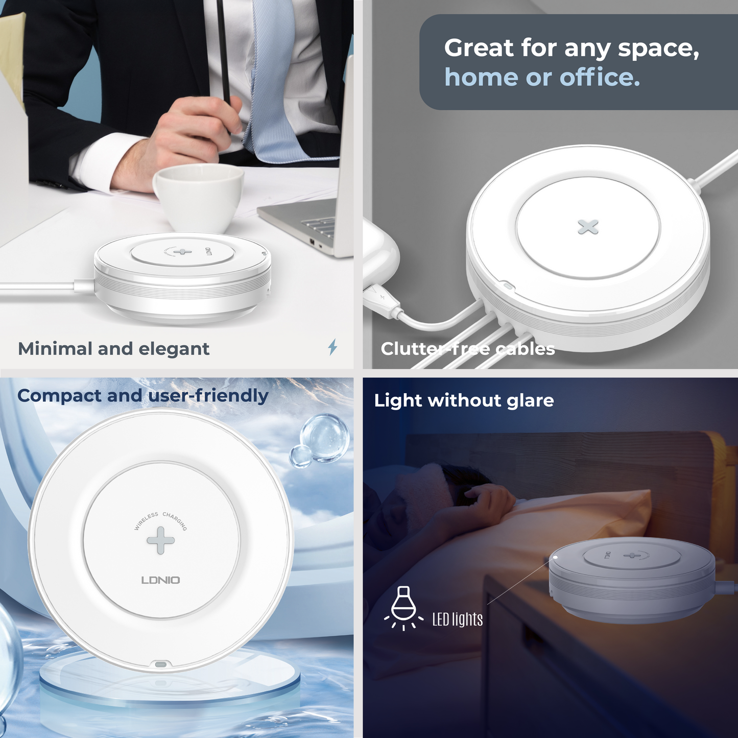 Desktop Wireless Charger (32W)