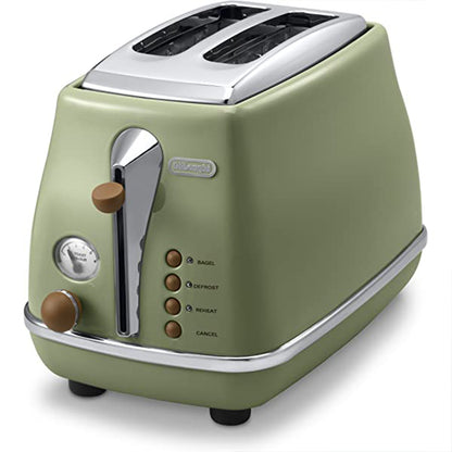 Delonghi DKT-CTOV2003GR Icona Vintage Toaster