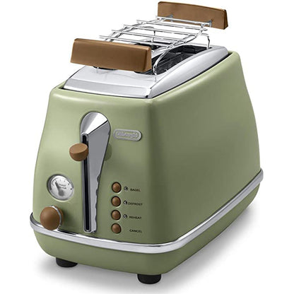 Delonghi DKT-CTOV2003GR Icona Vintage Toaster