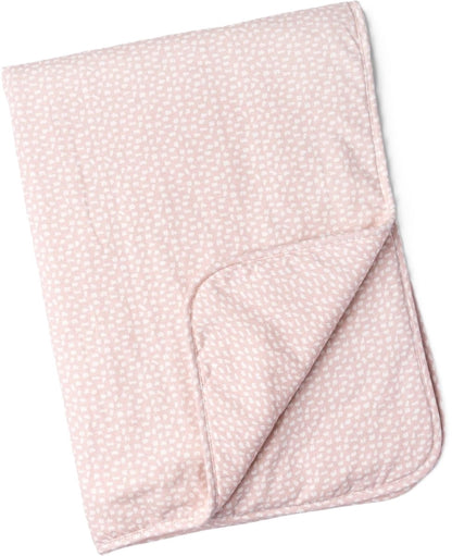 Dream Cloudy Pink Organic Cotton Blanket