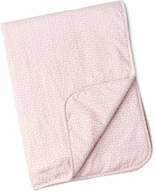 Dream Cloudy Pink Organic Cotton Blanket
