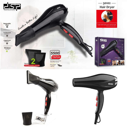 Professional Hair Dryer, 1600W, 16700rpm