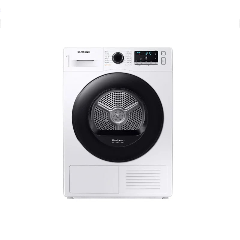 Samsung DV80TA020AE/EU OptimalDry, Heat Pump Tumble Dryer Series 5, 8kg,White