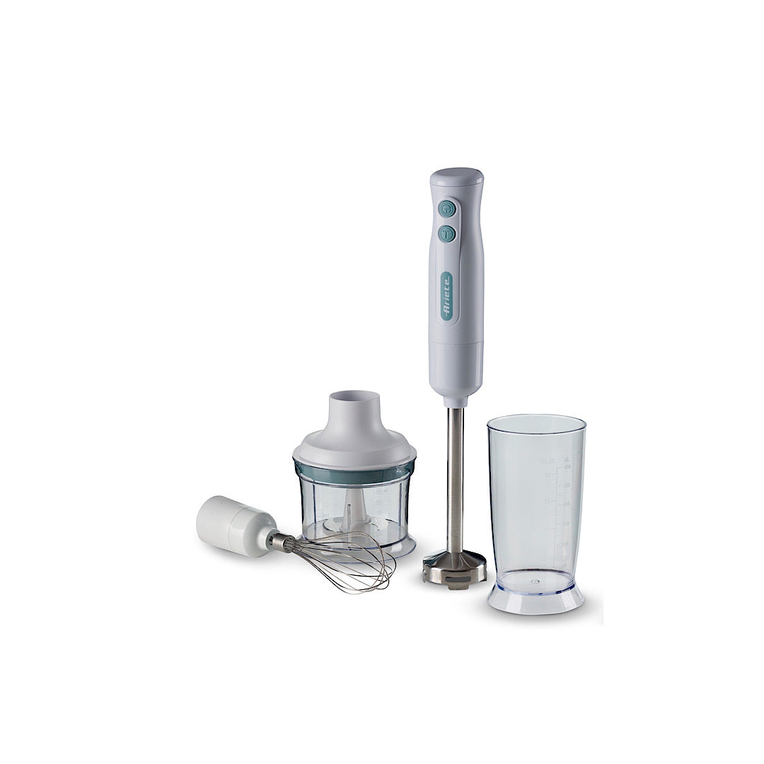 Hand Blender With Stainless Steel Blade 3in1