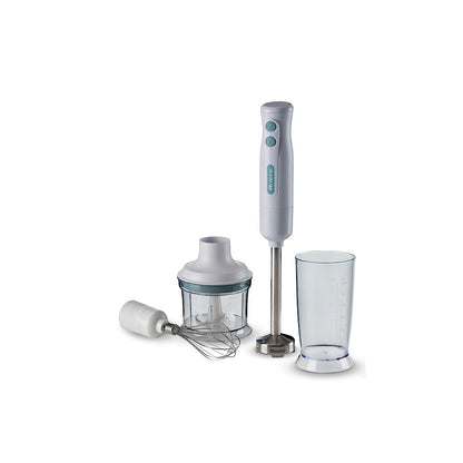 Hand Blender With Stainless Steel Blade 3in1