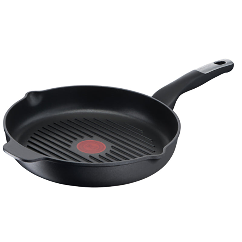 Tefal E2294074 G6 Unlimited – Round Grillpan Cast Aluminum 26 cm