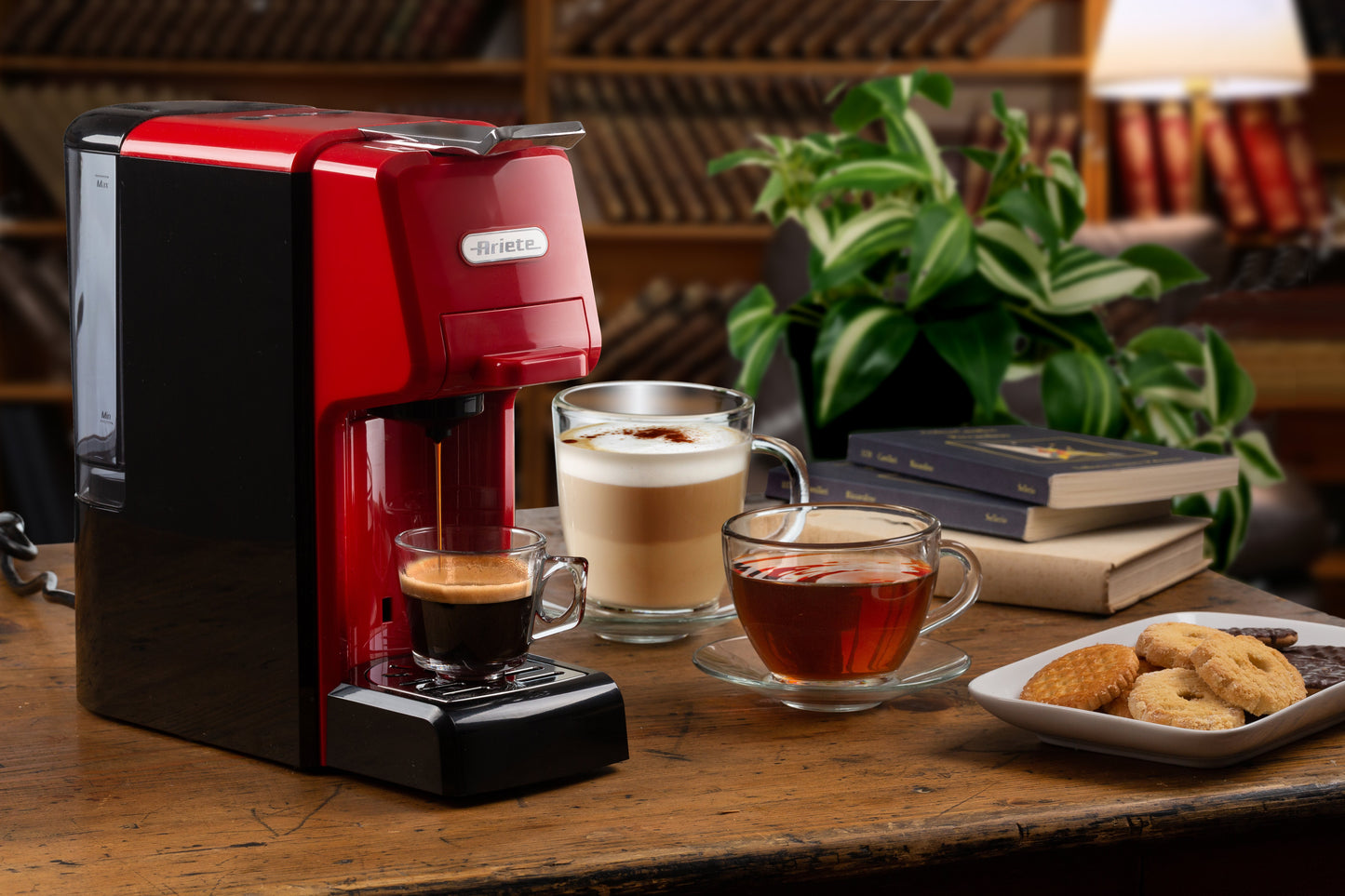 Moderna Coffee Machine with Capsule, Pods, Powder, 19 Bars 1350W