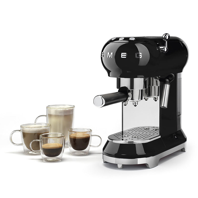 Smeg ECF01BLEU Espresso Coffee Machine Manual Black