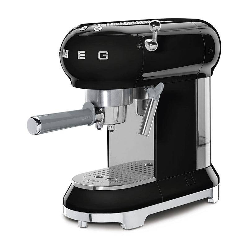 Smeg ECF01BLEU Espresso Coffee Machine Manual Black