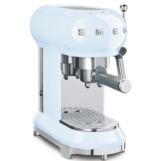 Smeg ECF01PBEU Espresso Coffee Machine Manual Pastel Blue