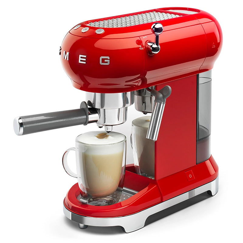 Smeg ECF01RDEU Espresso Coffee Machine Manual Red