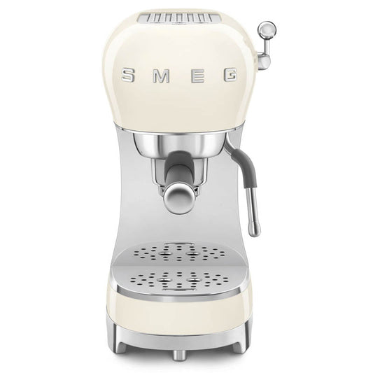 Smeg ECF02CREU Espresso Coffee Machine Cream