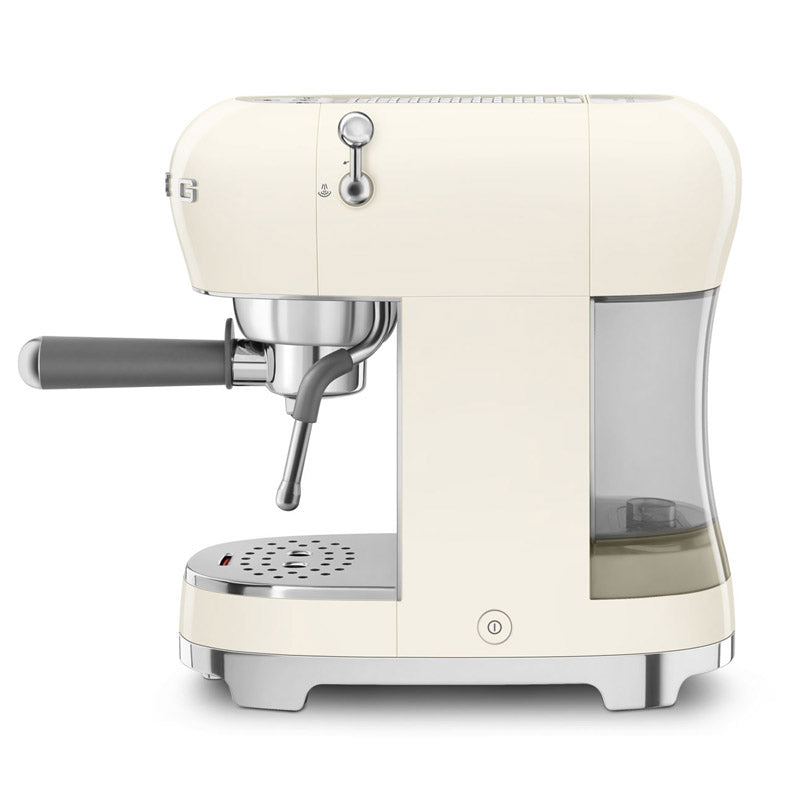 Smeg ECF02CREU Espresso Coffee Machine Cream