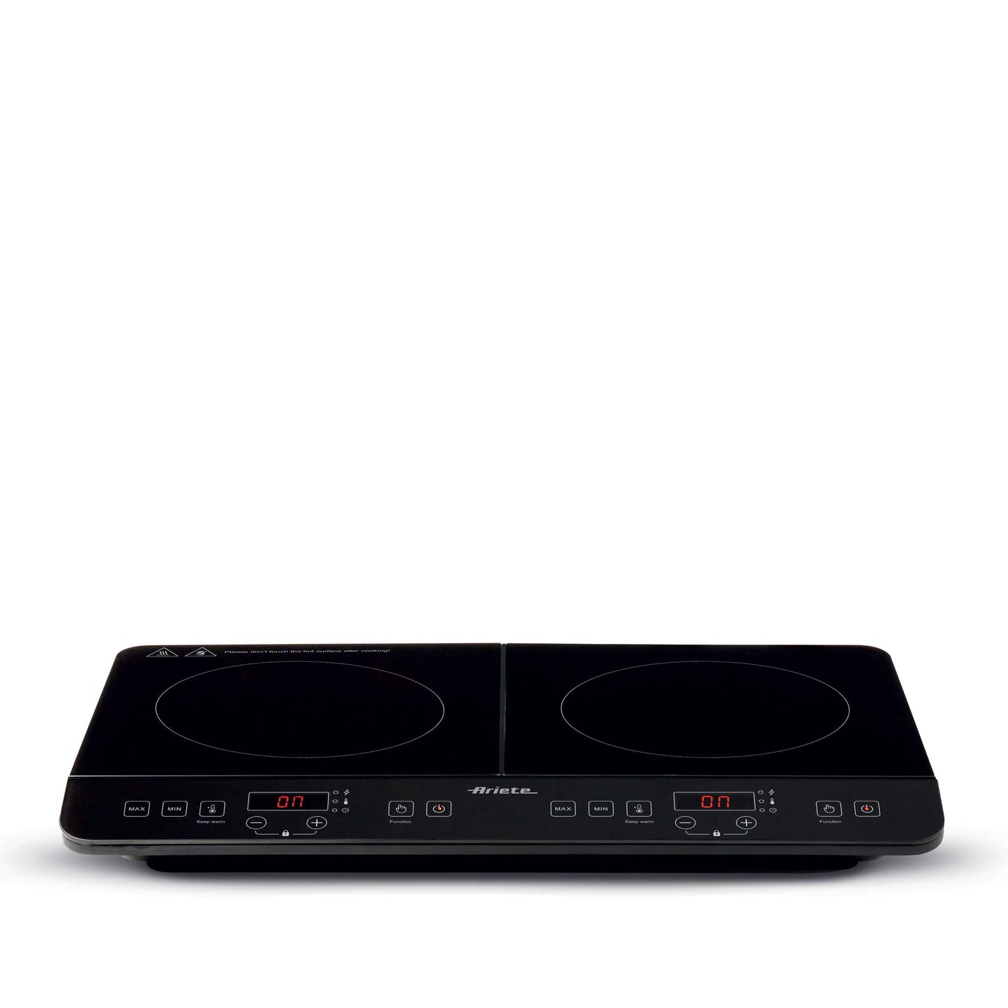 Double induction hotplate 2000W + 1500W