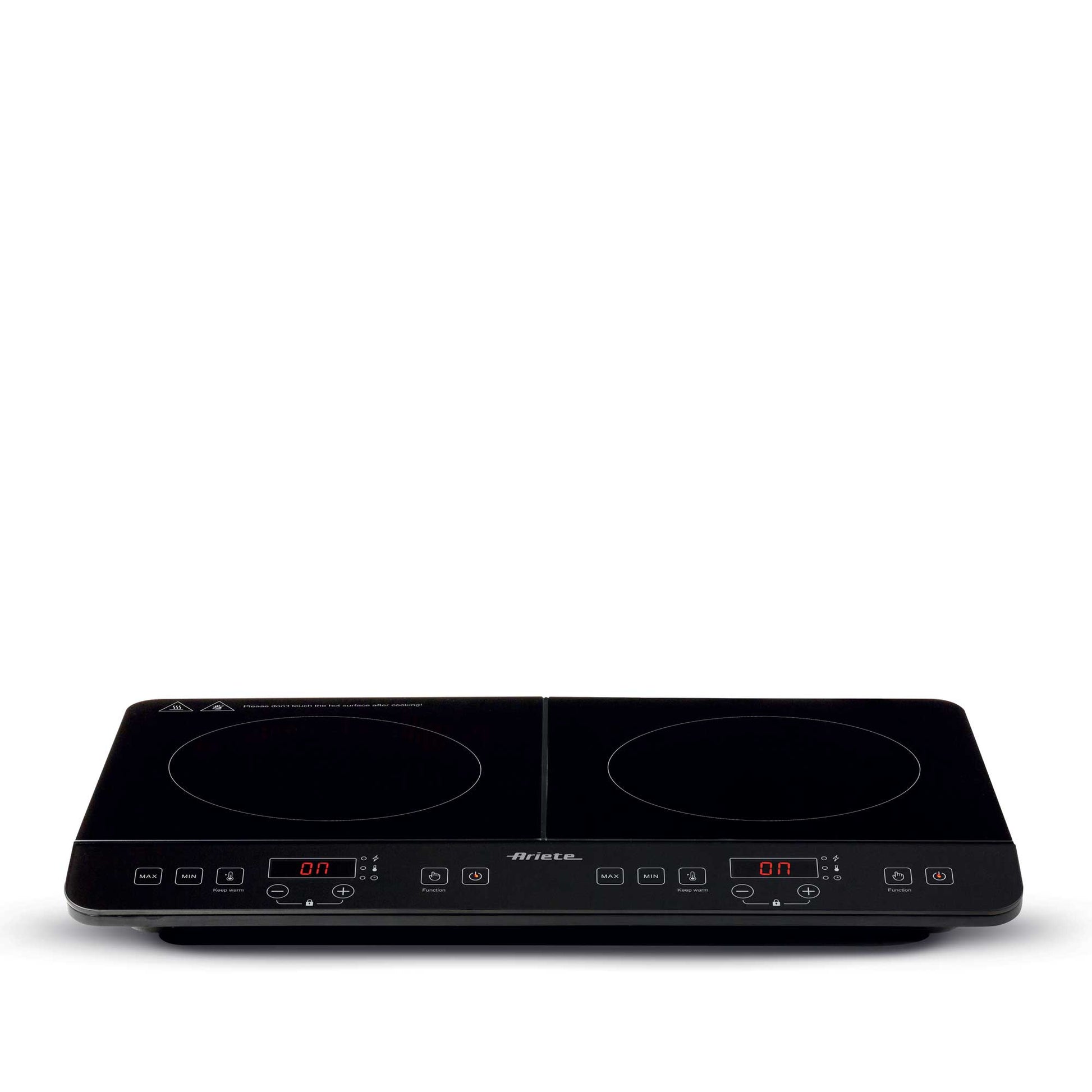 Double induction hotplate 2000W + 1500W