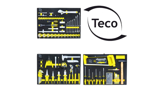 Tool Module 132 pieces in the TECO Schaummodul by Teco Germany