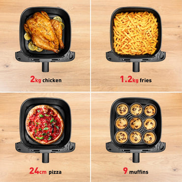 Tefal EY855D40 Air Fryer Easy Fry Mega 7.5 liters