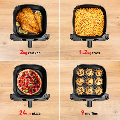 Tefal EY855D40 Air Fryer Easy Fry Mega 7.5 liters