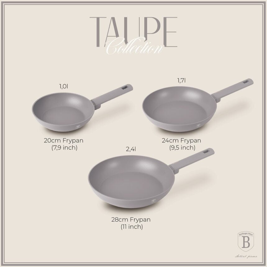 3 pcs frypan set