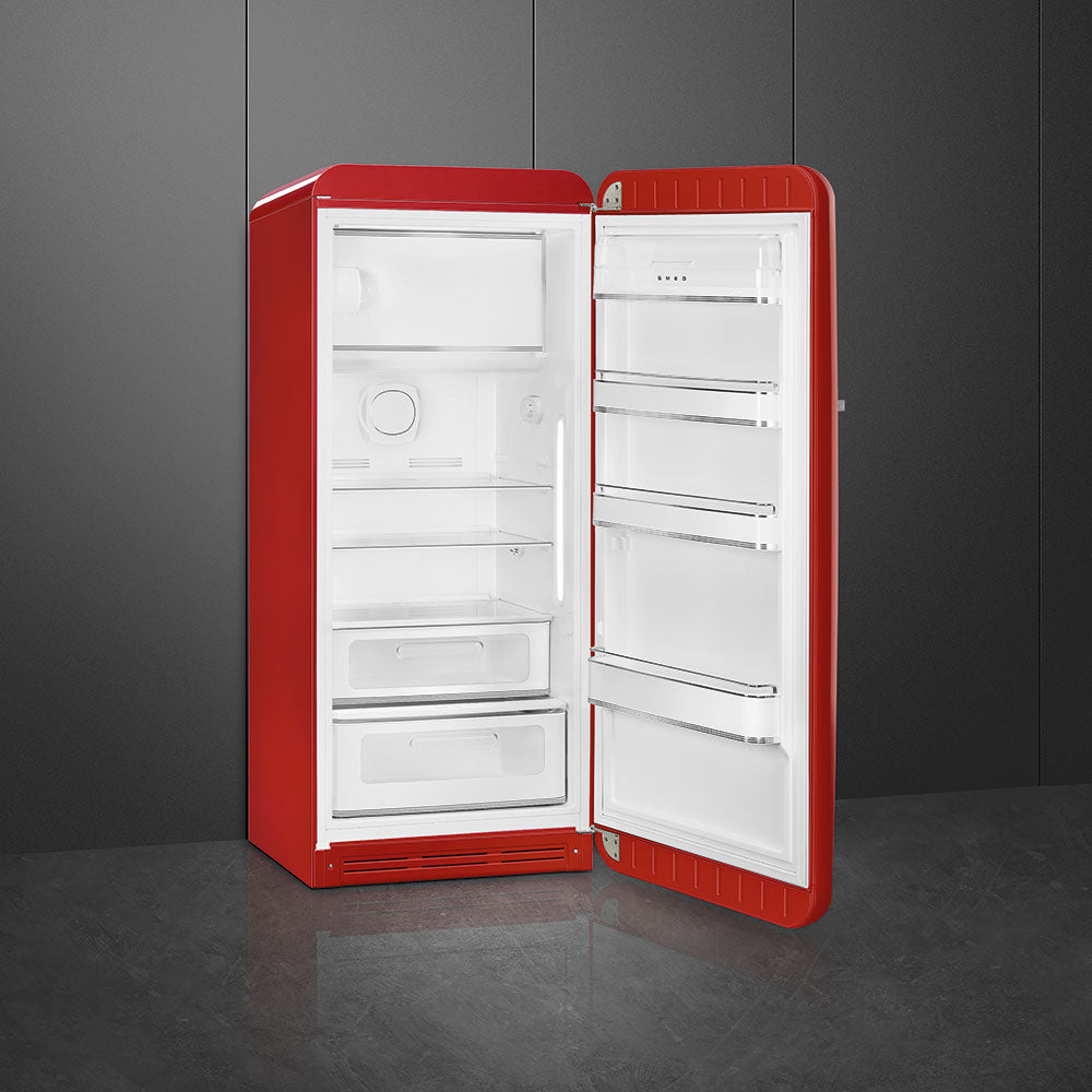 Smeg Retro 50s Refrigerator FAB28 Right – Red