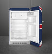 Smeg FAB10RDUJ5 55cm Fridge with Icebox, Right Hand Hinge, Union Jack