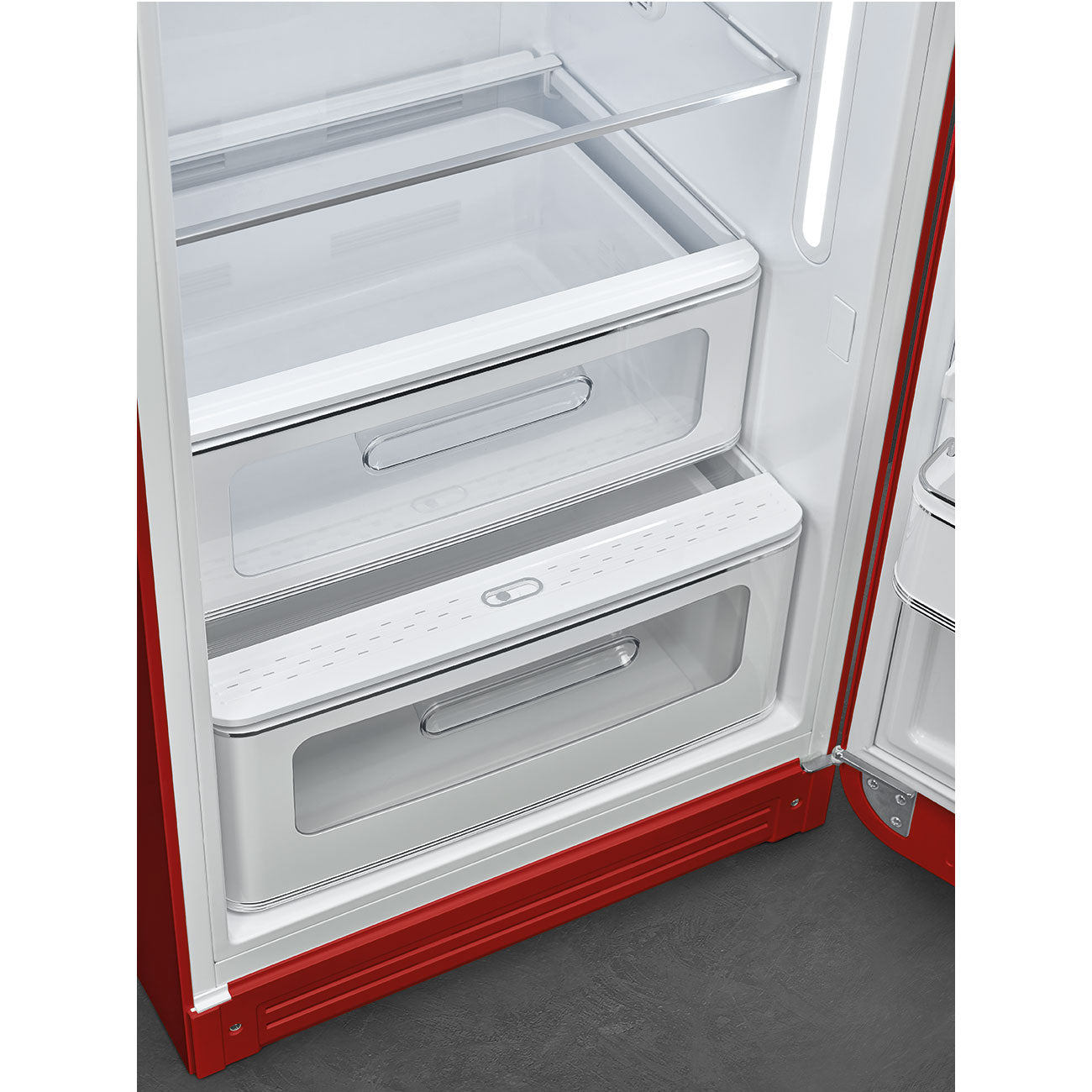 Smeg Retro 50s Refrigerator FAB28 Right – Red