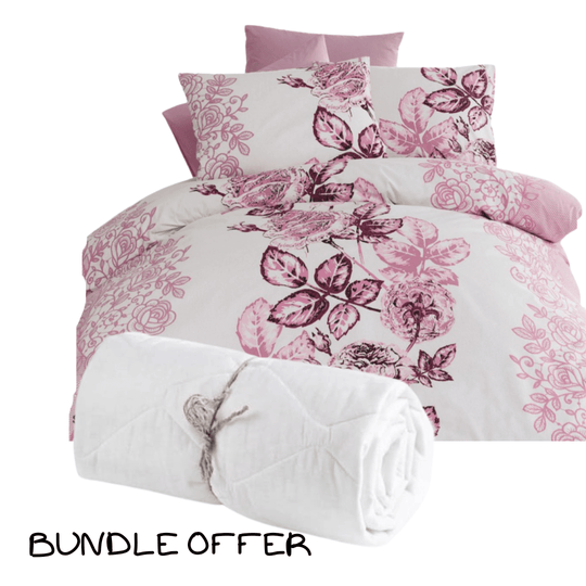 Bundle Offer Double Size Duvet Cover set + Quilt