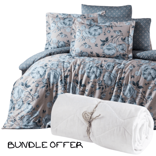 Bundle Offer Double Size Duvet Cover set SPEAK + Quilt