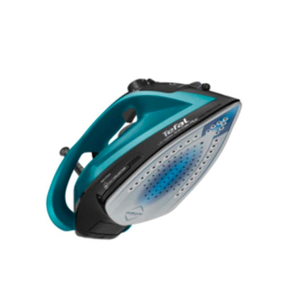 Tefal FV6832M0 iron  Ultragliss +   Black Glama/Blue boreal   2800W   50 g/min   260 g/min   Durilium Airglide   Anti drip   Anti Scale Setting