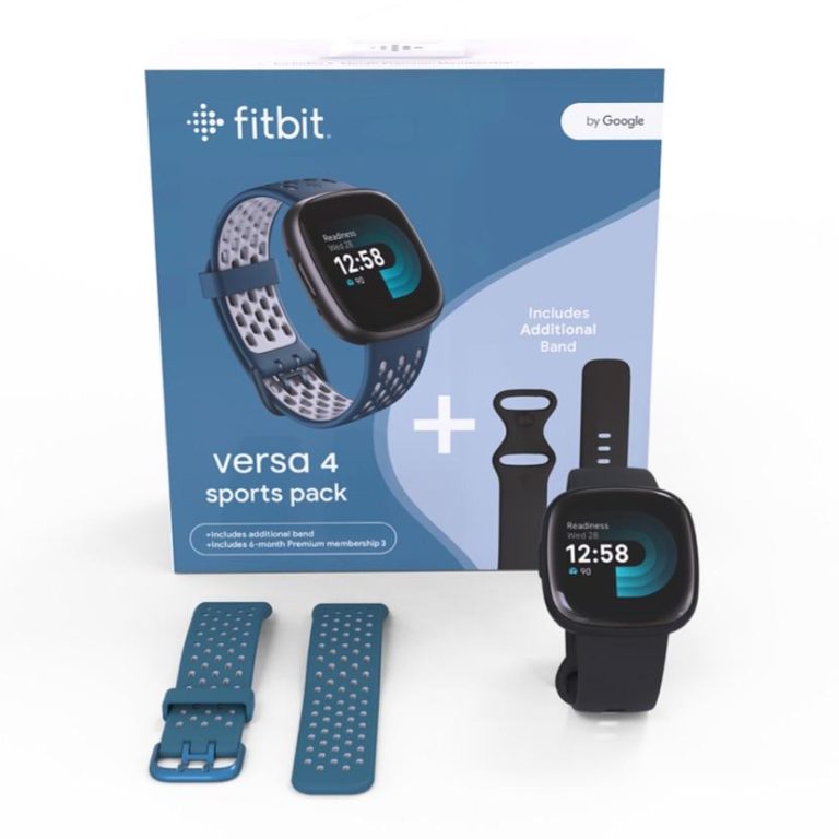 Fitbit Versa 4 Smart Watch + Additional Band