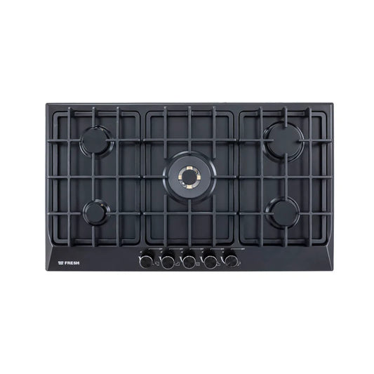 Fresh H90B Built-In Gas Hob 90cm Full Black