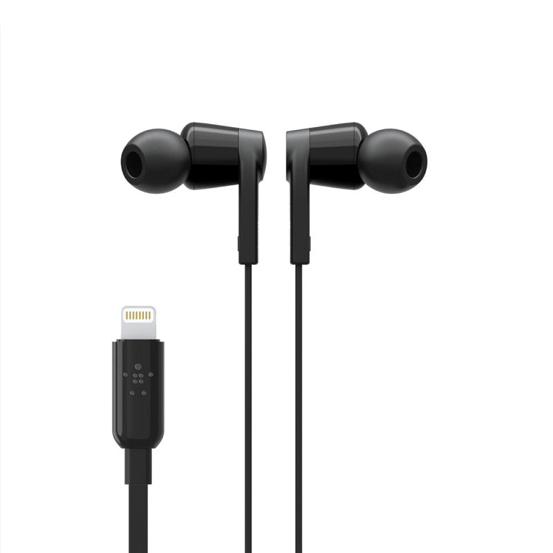 Belkin G3H0001 SOUNDFORM Headphones with Lightning Connector Black