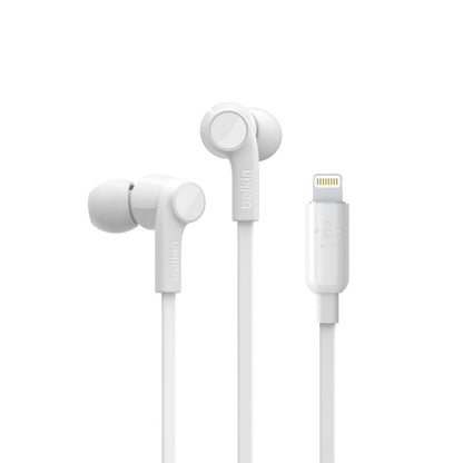 Belkin G3H0001 SOUNDFORM Headphones with Lightning Connector White White