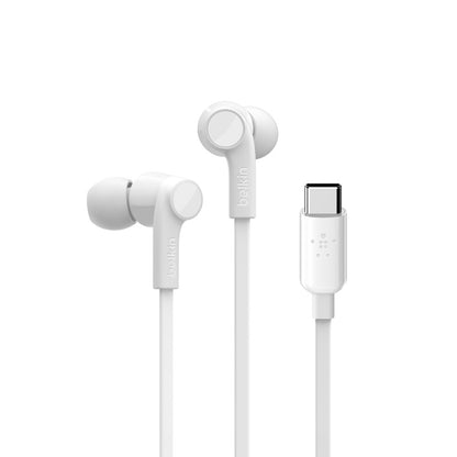 Belkin G3H0002BTWHT SOUNDFORM Headphones with USB-C Connector (USB-C Headphones) White