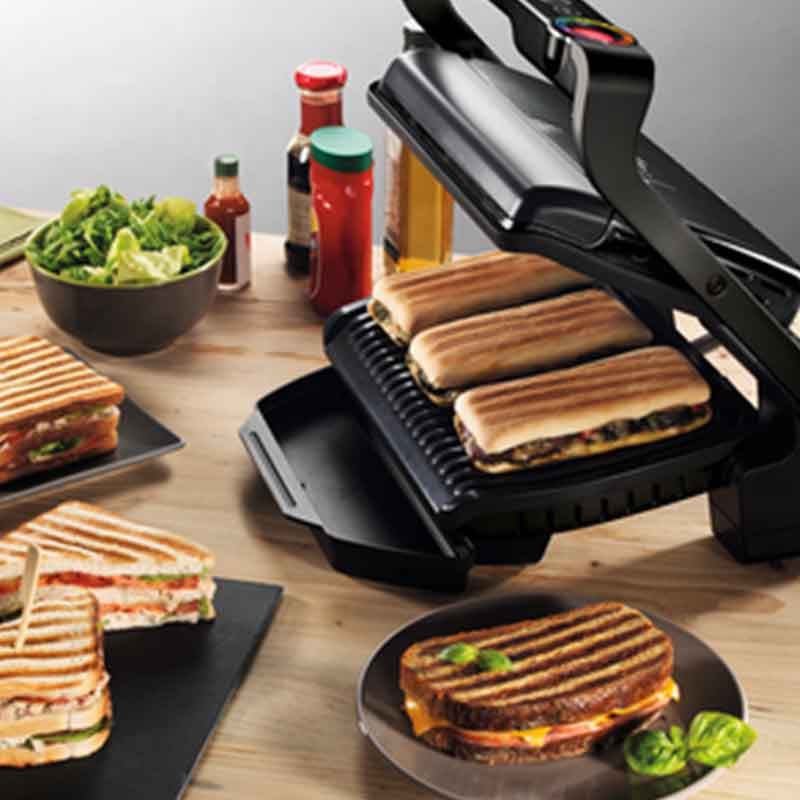 Tefal GC715D28 Optigrill + &amp; Bake Intelligent Grill 2000W