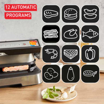 Tefal GC78MD28 OptiGrill 2in1 XL + Free*2 Sets  K185S734  6 SKEWERS