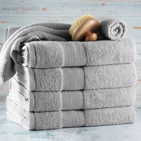 Cannon-Luxury Towel - Silver