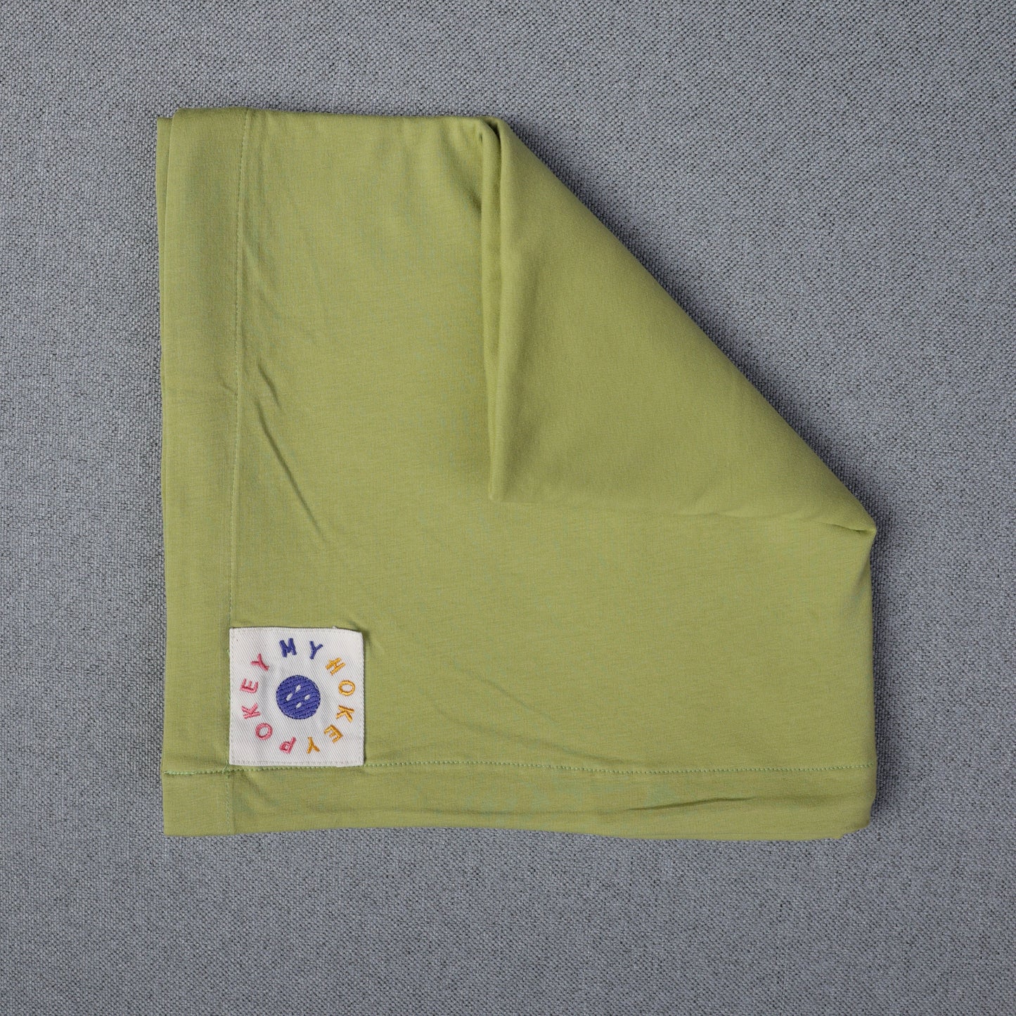 Grass Green Swaddling Blanket