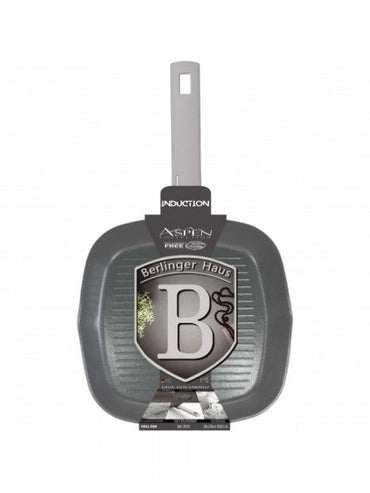 Grill Pan, 28 cm, Matt Grey