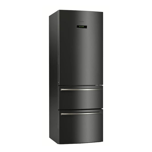 Haier AFD-631CB Bottom Mount Refrigerator Black 307L