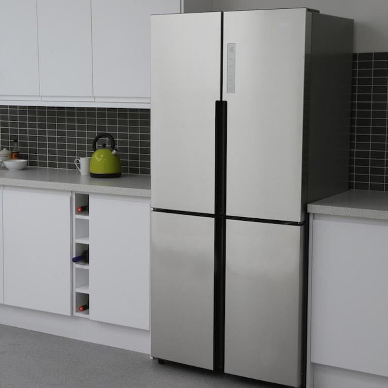 Haier HTF 456DM6 Four Doors Refrigerator Stainless Steel 583L