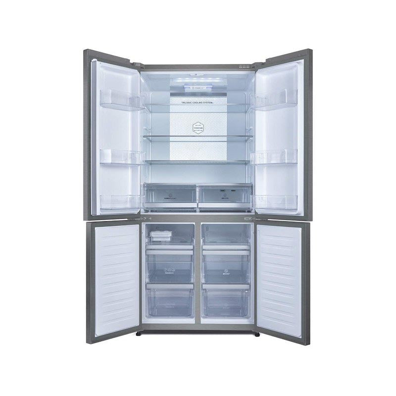 Haier HTF 456DM6 Four Doors Refrigerator Stainless Steel 583L